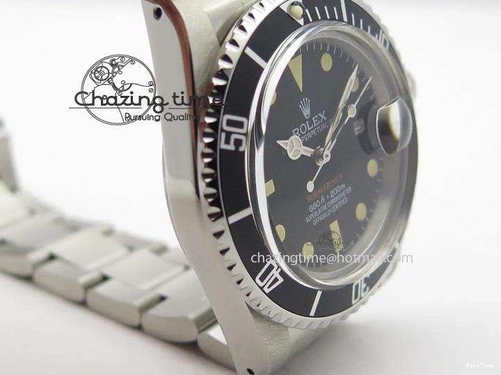 MiroTime 0402 SoftTouch Vintage 1680 JKF Best Edition Red Submariner On Bracelet A 3982